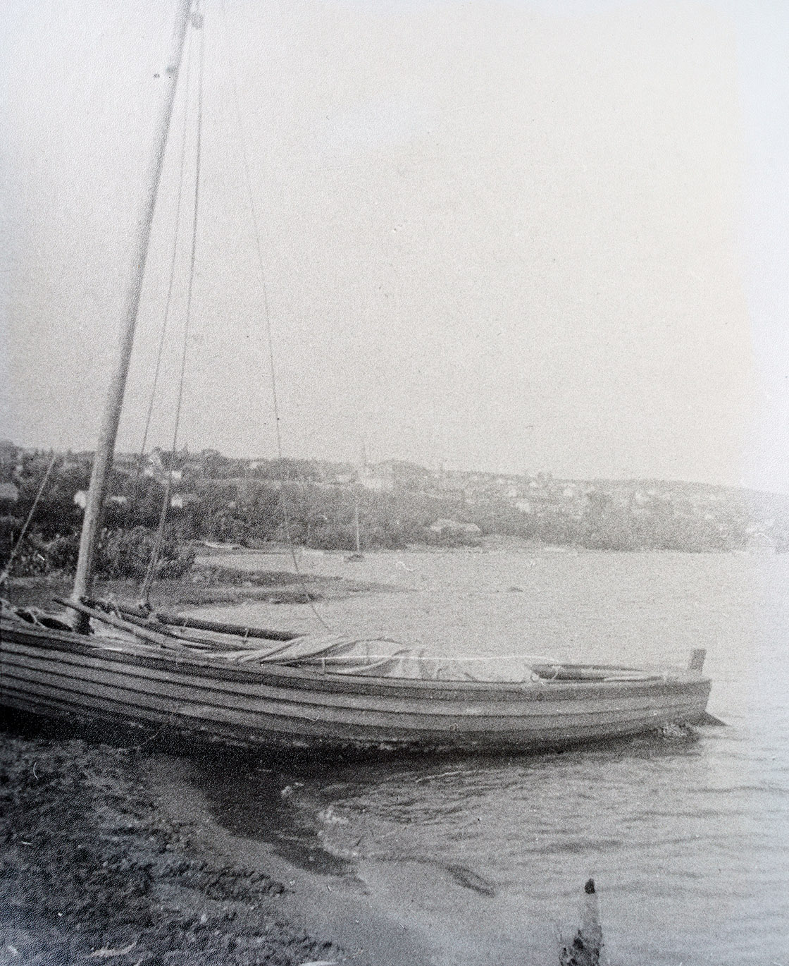 Ferdinand Roque's fishing boat, c. 1900.